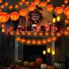 LED Garland Lights 5 Ft Orange Marigold for Day of The Dead Halloween Diwali Holiday Party Home Decoration Christmas Supplies