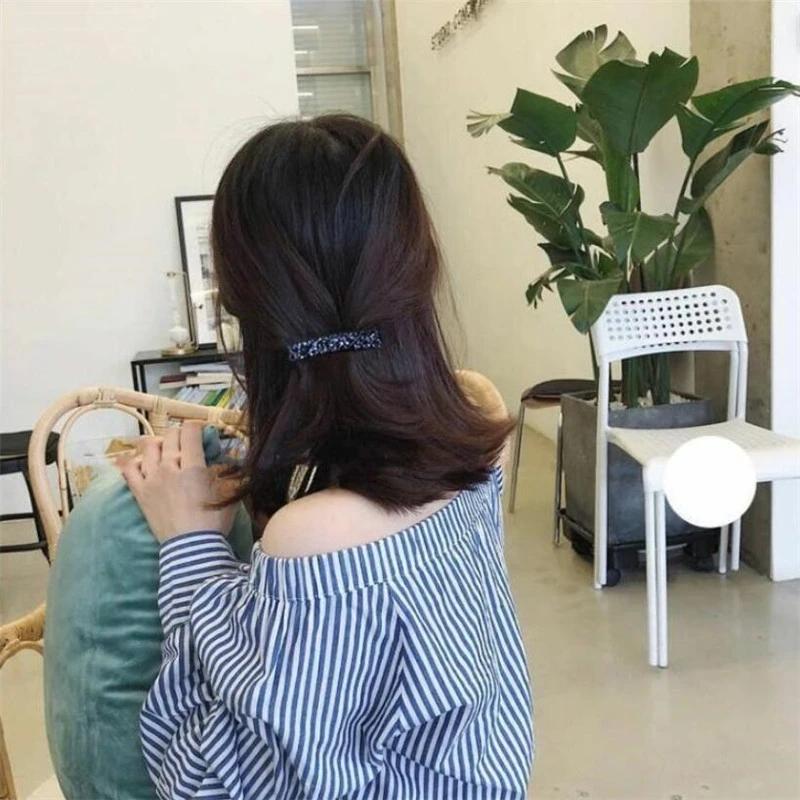 Mode Kristall Frühlings Haarspangen Nadeln Handgemachte Perlen Haarspangen Für Frauen Mädchen Mode Einfache Haaraccessoires Kopfschmuck