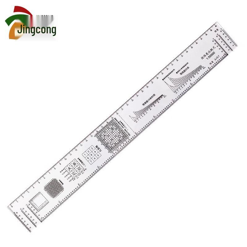 Latitude and Longitude Map Scale Ruler