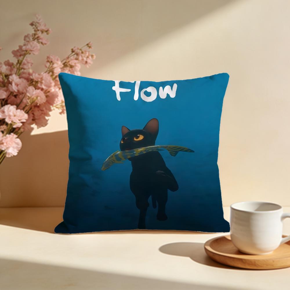 Stylish FFlowiou Cushion Cover Stylish Washable Pillow Cover Ideal for Couch Bedroom Car Decoration