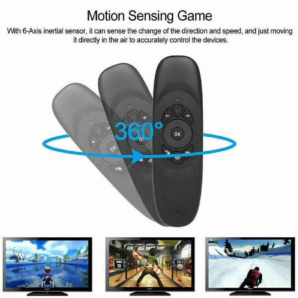 2.4GHz Voice Control Remote Control USB Charge For Windows/Mac OS/Linux/ Android