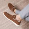 Suede Leather Loafers Luxury Mens Casual Shoes Business Shoes Soft Male Driving Shoe Comfortable Moccasins Plus Size Men Shoes