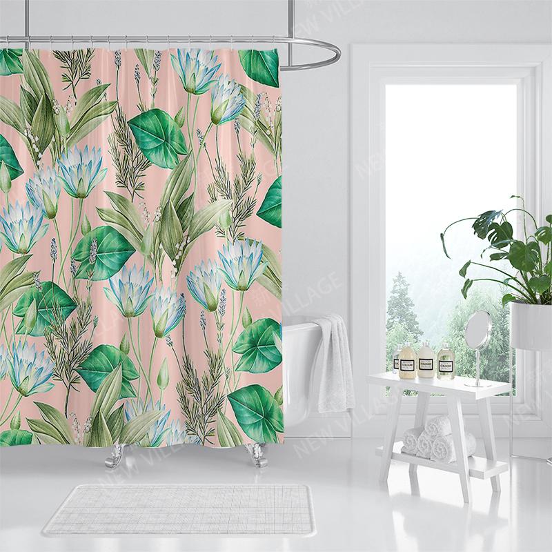 Waterproof Fabric Shower Curtains Bathroom Curtain Accessories Bath Curtain for Shower 180x200cm 240*200 Anime Boho Decoration