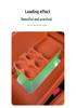 Silicone Armrest Box Refrigerator Pad for 26 Leapmotor C16 Models: Interior Slot Partitioned Storage Organizer