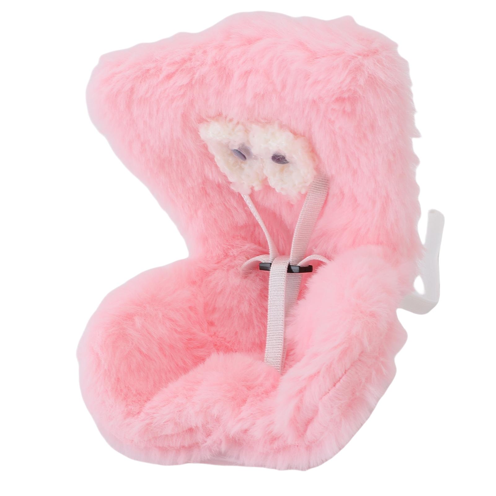 

Doll Car Seat for Car Vent Cute Functional Soft Furry Car Seat Ornament Decoration Display