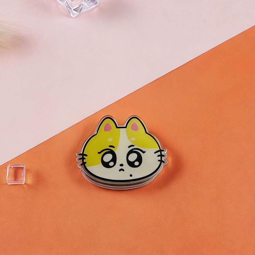 1 pièce Kpop ENHYPEN Personnage Mignon Support Poignée de Téléphone Jungwon Jay Sunghoon Sunoo Ni-ki Acrylique Extensible Support de Téléphone Prise Support pour Doigt Cadeau pour Fans