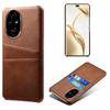 For Honor 200 Pro 5G Case Dual Card Slots PU Leather+Hard PC Phone Cover