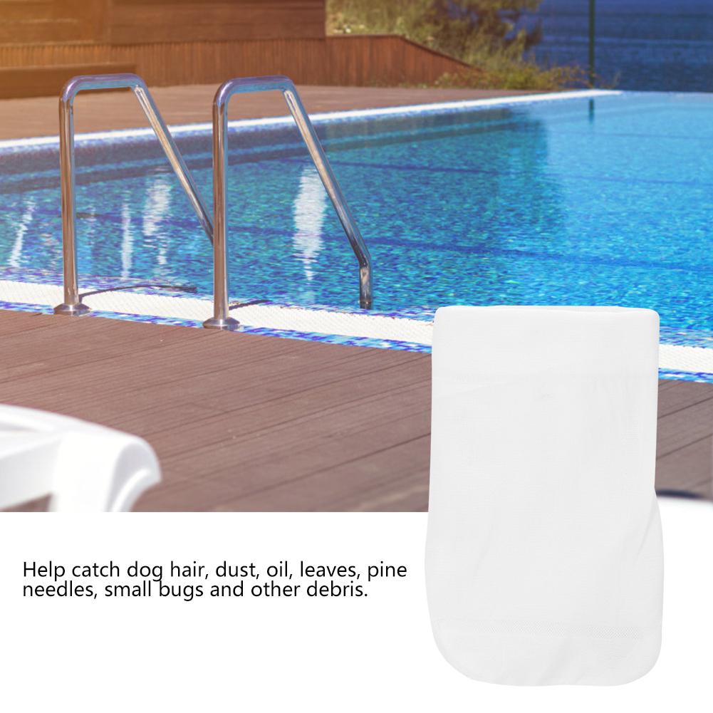 10Pcs 20x12cm Swimming Pool Cotton Filter Bag Sock Replacement Cleaning Tool Accessories