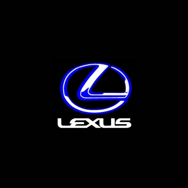 2pcs HD Car Door Welcome Light Logo Emblem Projector Lamps For Lexus GS IS LS500h ES260 ES300h RX350h NX260 UX260 LM LC RZ450e