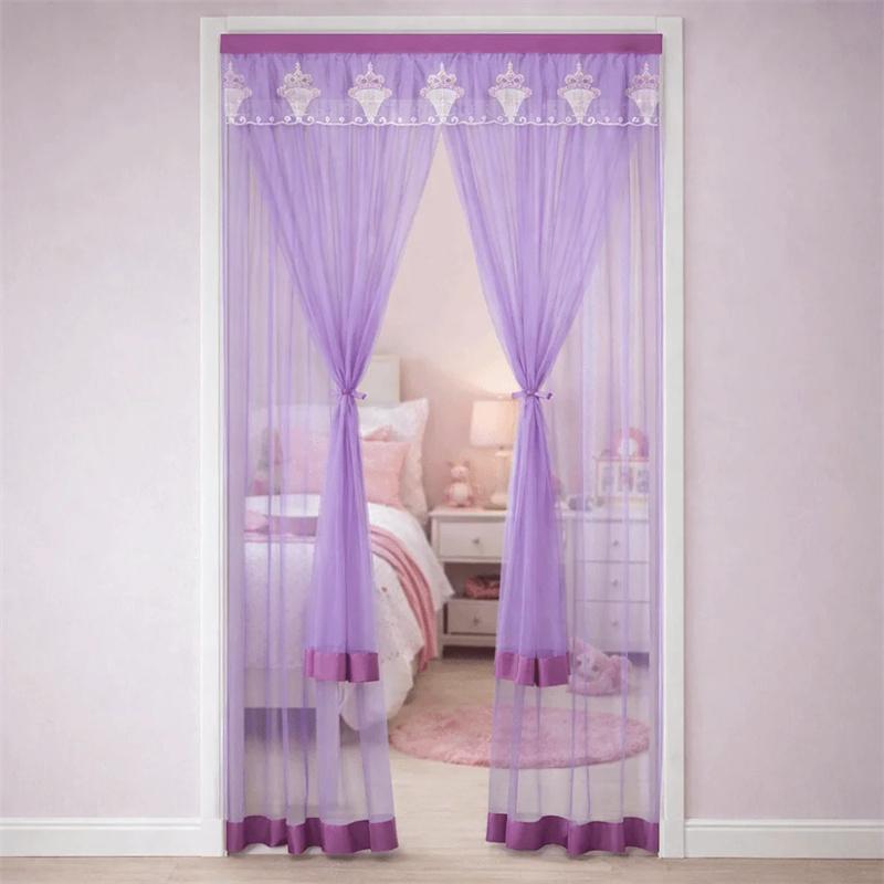 No-punch Anti-mosquito Door Mesh Curtain Summer Mosquito Proof Door Curtain Self-adhesive Mosquito Proof Net Bug Screen No Punching Door Curtain