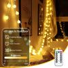 6/10M USB Warm White LED Ball String Lights with Remote Control Fairy Garland for Indoor Outdoor Garden Wedding Christmas Decor