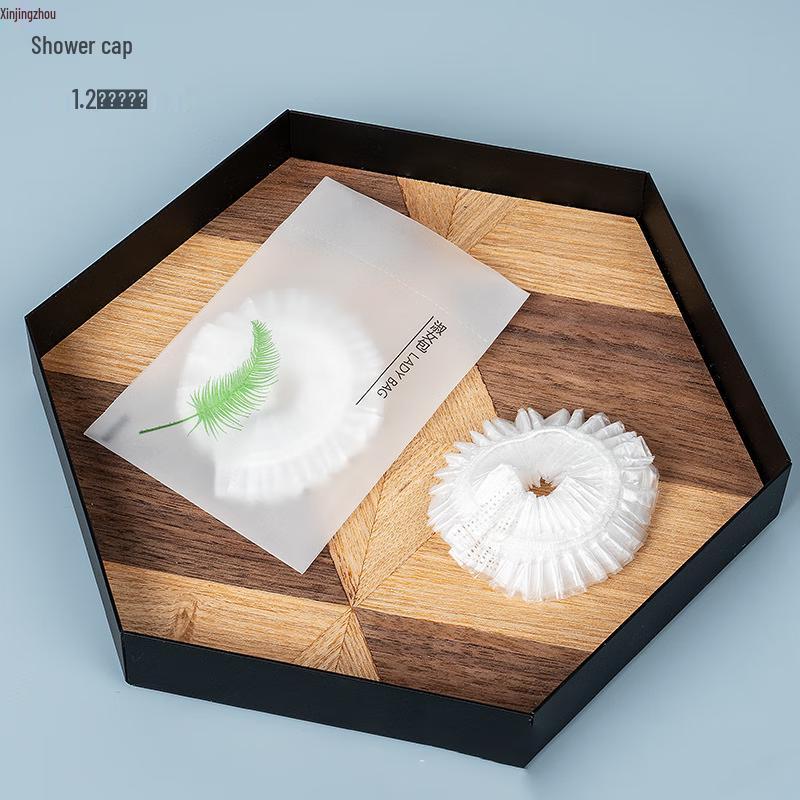 Disposable Hotel Toiletries Kit with Soft Toothbrush & Shower Cap
