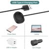 Charger for Amazfit Balance/T-Rex 3 Smart Watch Charging Cradle Dock Stand Cable Magnetic Cord Charger