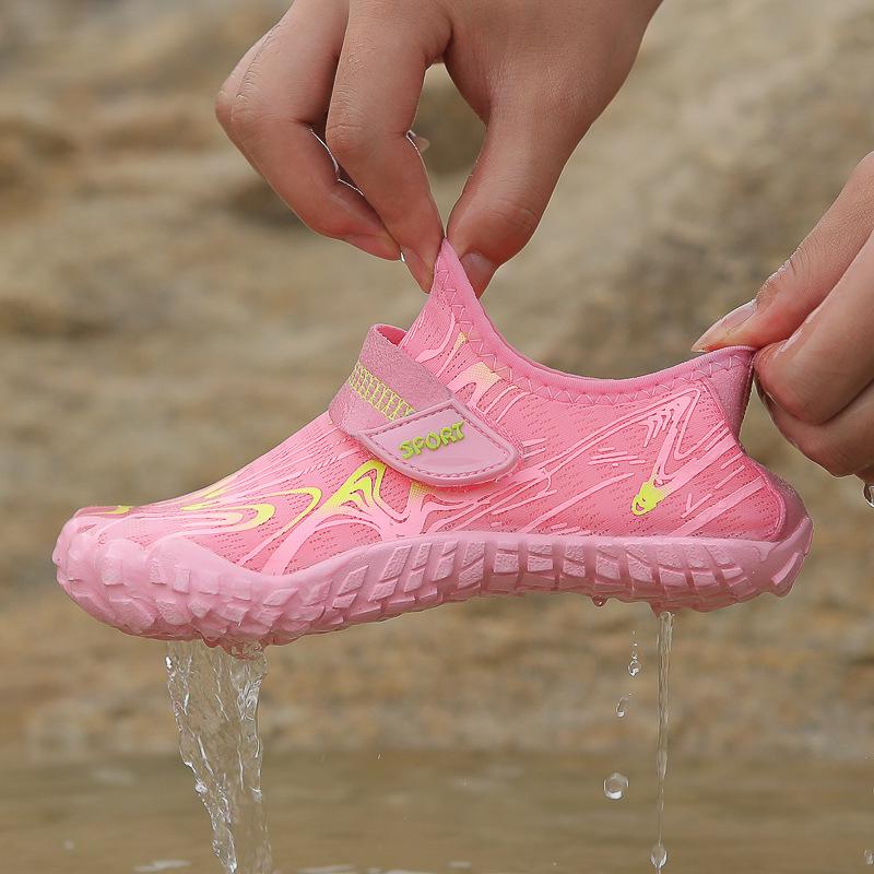 Children's Non-Slip Cut-Resistant Water Shoes for Beach, Water Park, and Diving