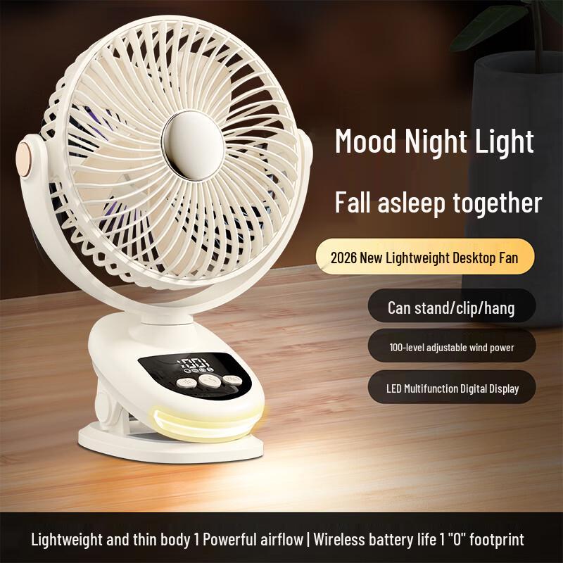 Sixiang Multifunctional Desktop Clip-on Fan