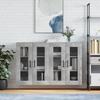 VidaXL Wall Cabinets 2 Pcs Concrete Grey Engineered Wood 3197965