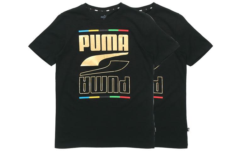 Puma Set-in Sleeve T-Shirt Men's Black 586589-01