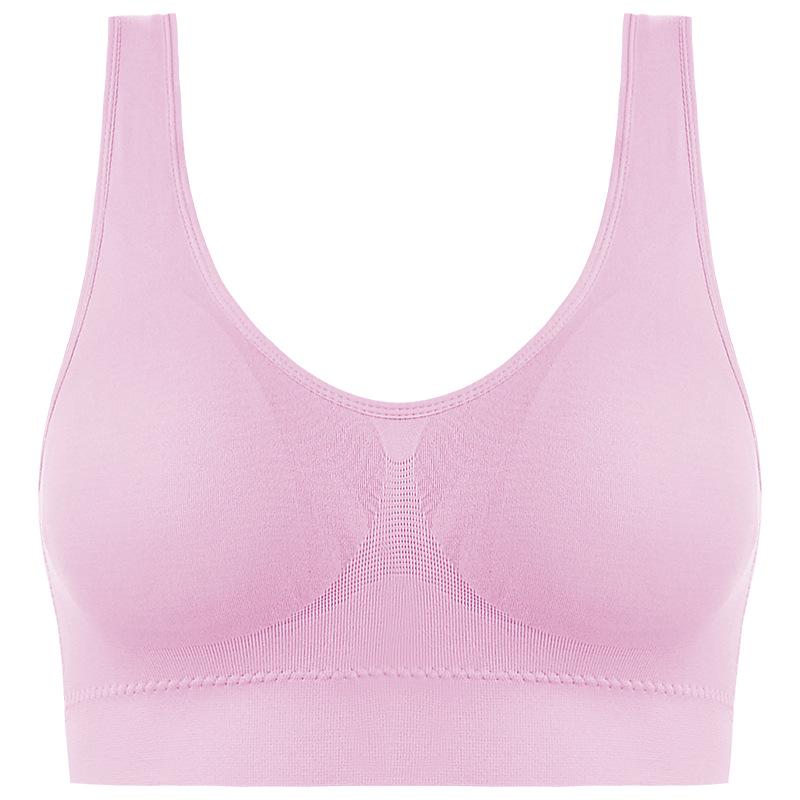 

Большой спортивный бюстгальтер без косточек, с красивым дизайном спины для женщин, занимающихся фитнесом, йогой, бегом и обеспечивающих комфорт во время сна. XL