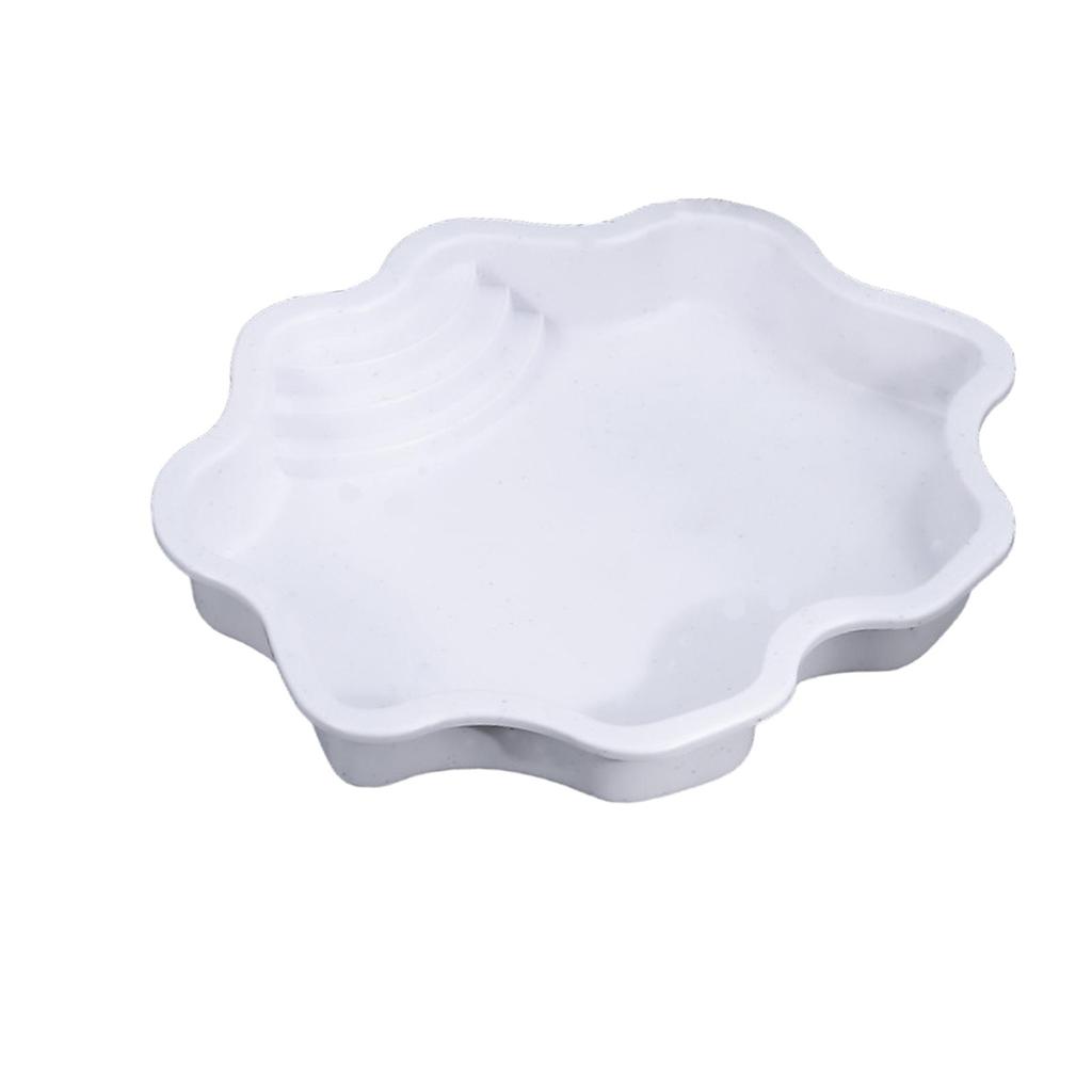 Turtle Water Bowl Aquarium Ornament Turtle Bath Terrarium Dish Plate Reptile Water Bowl for Turtle Tortoises Gecko Frogs Lizards
