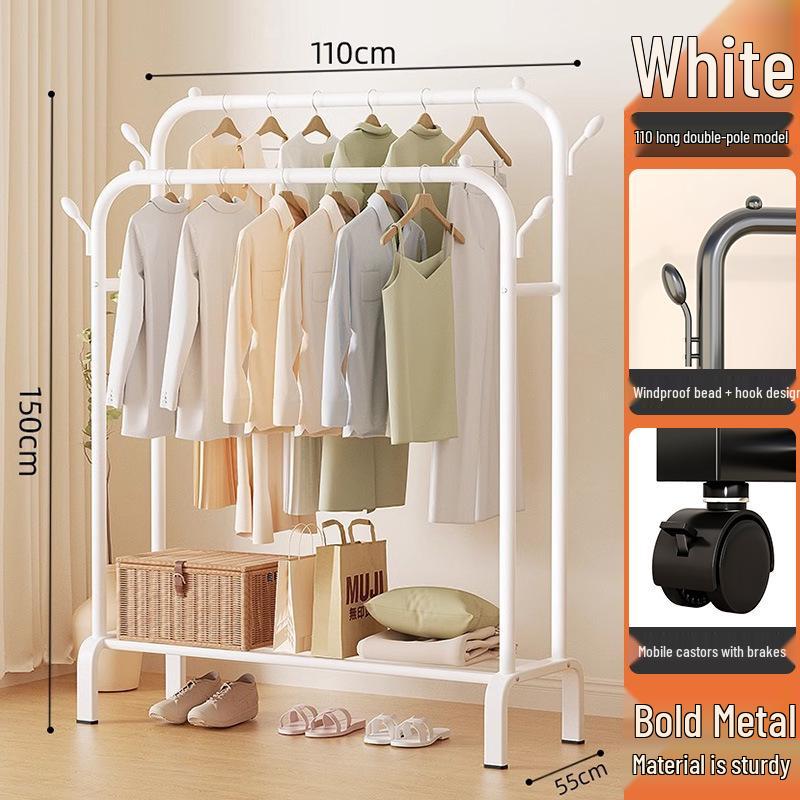Premium Folding Indoor Clothes Drying Rack for Balcony & Bedroom