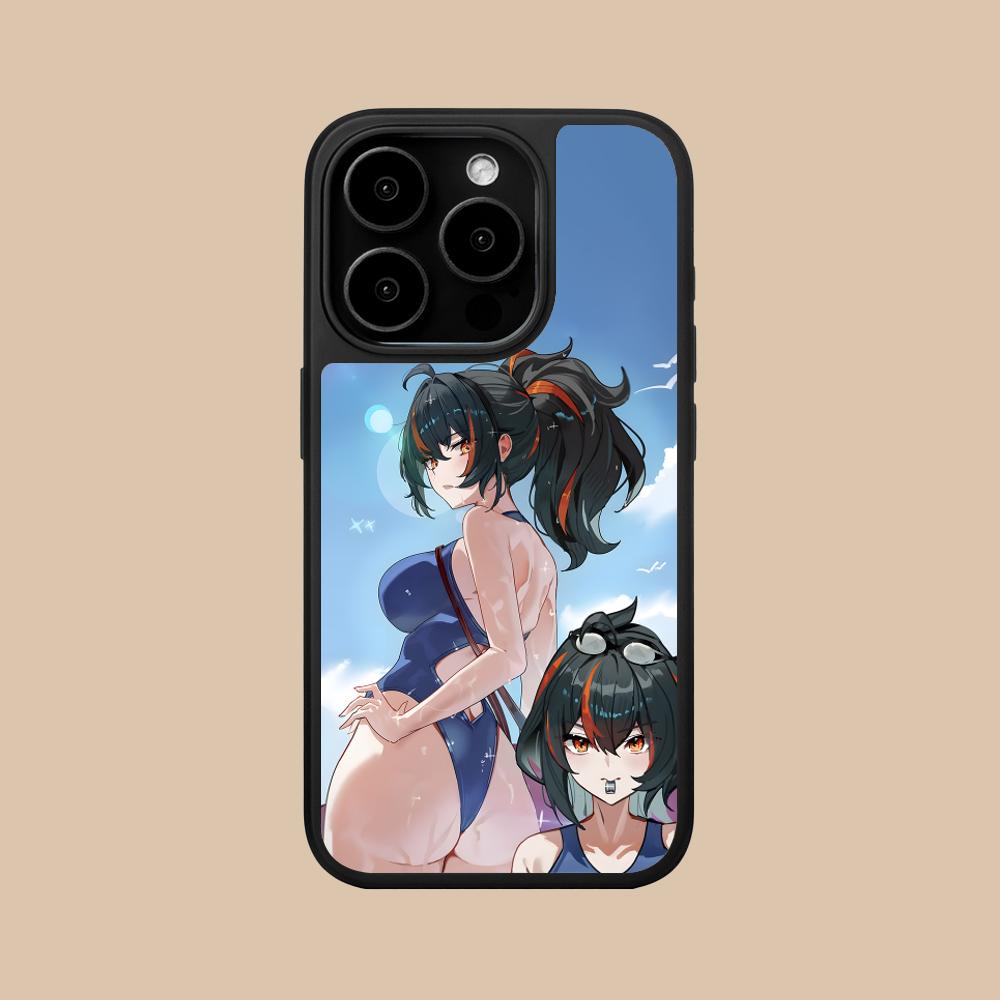 Zenless Zone Zero ZhuYuan Матовая Поверхность Чехол для Мобильного Телефона для iPhone 17 16 15 14 13 12 11 Air Pro Max Plus Цветной Чехол iPhone 11