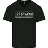 Sarcasm the Elements Personality Funny ECG Mens V-Neck Cotton T-Shirt,men&women Unisex T-shirt