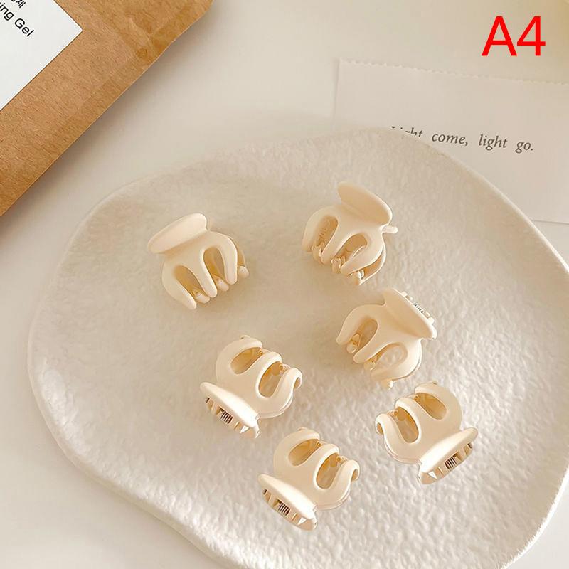 10 шт. Простые акриловые черные мини-маленькие крабики для волос принцессы 1pc