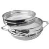 Durable Stainless Steel Double Sieve Honey Strainer Filters Beekeeping Tools
