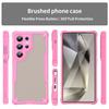 For Samsung Galaxy S25 Ultra Case PC+TPU Frosted Phone Back Cover