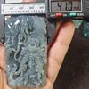 Dragon Brand Jadeite Jade Pendant Carving for Men & Women - A Grade Formal Wear