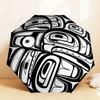 Native American Totem Pole Inspired Umbrella: A Unique Blend of Art and Functionality - Perfect for Outdoor Adventures, Travel Essentials 045