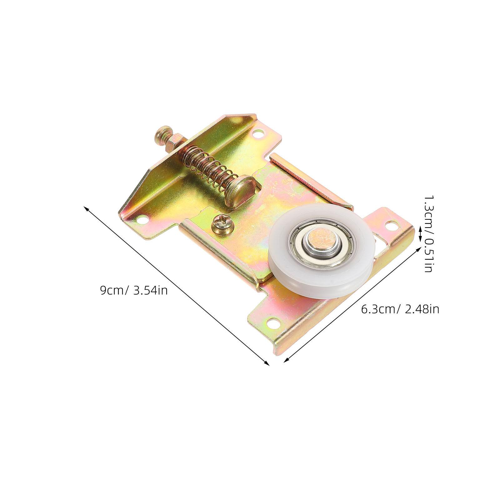 

2Pcs Sliding Door Roller Closet Door Wheels Wardrobe Replacement Cabinet Roller Pulley Hardware for Smooth Sliding