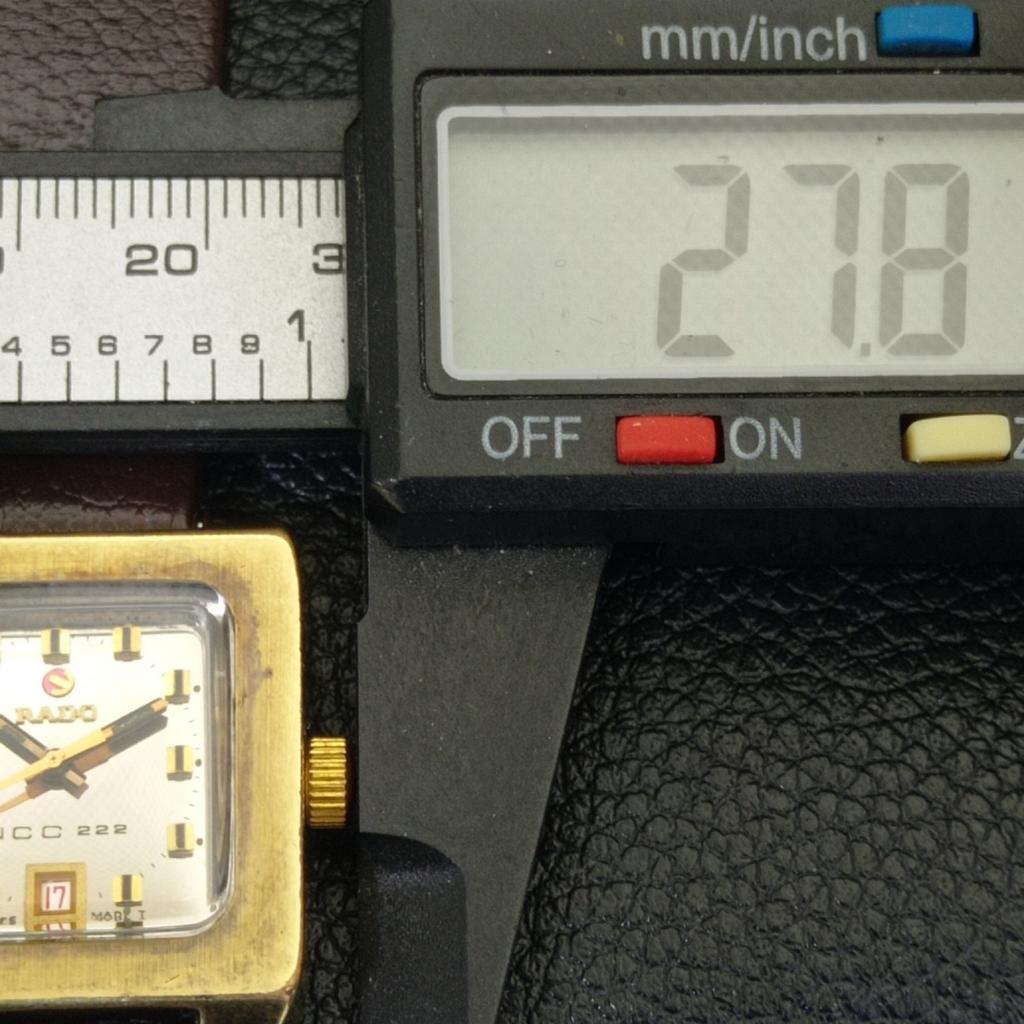 VINTAGE RADO AUTOMATIC NCC 222 SWISS WOMENS ORIGINAL DIAL WATCH A700353-5 R202-a700353