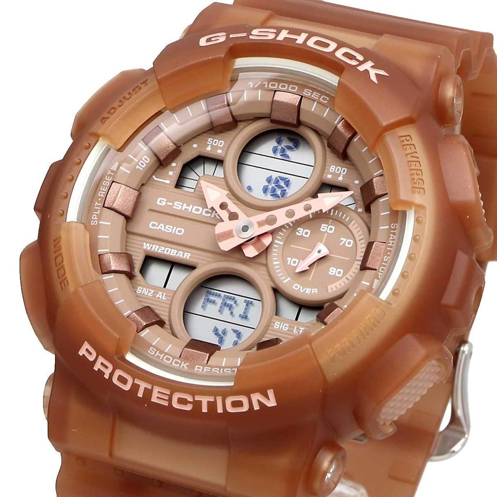 Casio Skeleton Watch G-Shock Men's Analog-Digital GMA-S140NC-5A2 [Used]