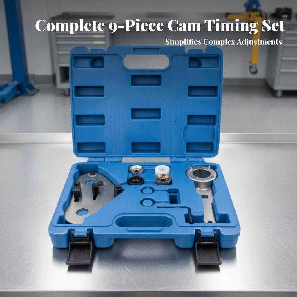 Camshaft Timing Tool Kit Heavy-Duty for Auto Repair, Workshop, Car Enthusiasts