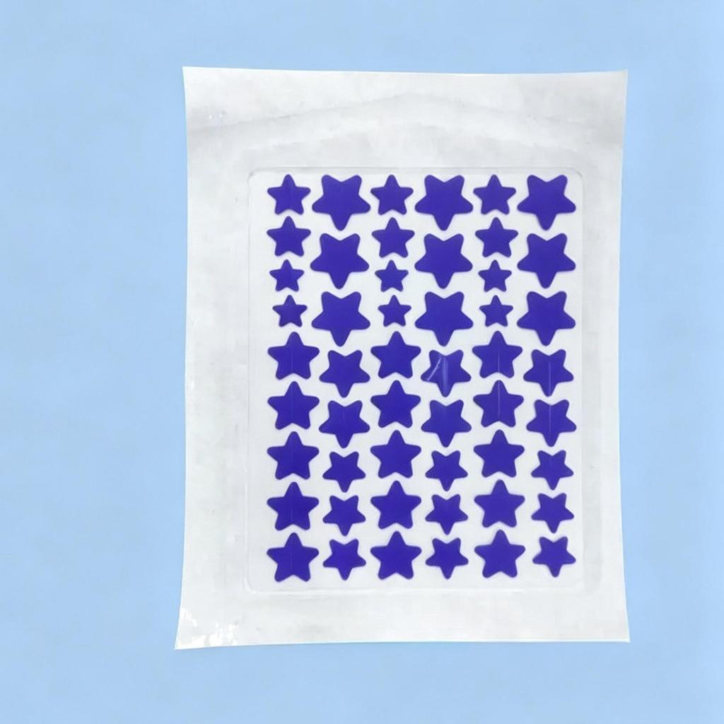 Official Star Acne Patches - 40 Clear, Invisible Hydrocolloid Patches for Pimple Absorption