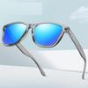 YMT_0441 Men Polarized Sunglasses Square Frame Sun Glasses Eyewear For Male Brand Designer Driving Oculos De Sol UV400