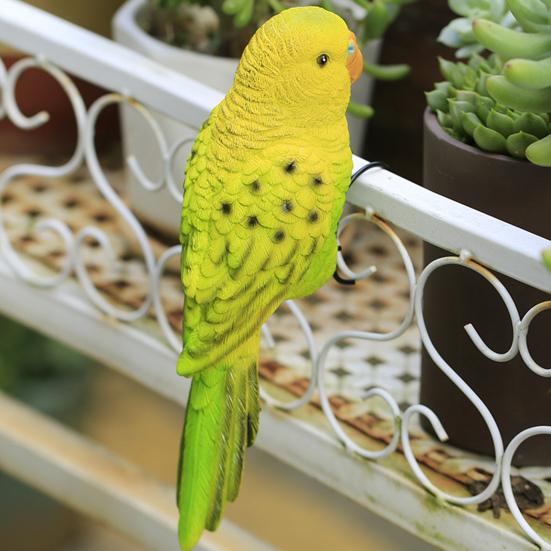 1 ks/1 pár Simulovaná papouščí figurka Květináč Váza Objímač Sázecí stroj