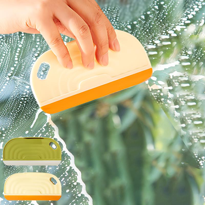 Handy Soft Silicone Squeegee - Non-Scratch Kitchen Scraping Tool, Window/Mirror/Countertop Wiper