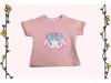 Mädchen Kuromi & Cinnamoroll Cartoon T-Shirt - Kurzarm Melody Freizeit-Top