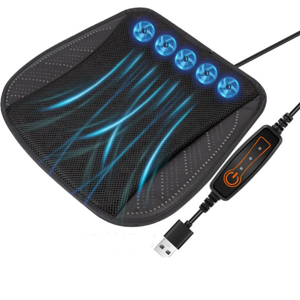 Fast Blowing USB Fan Blowing Seat Cushion Car Ventilated Seat Cushion Office Chairs