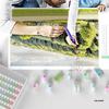 96-Grid Square Bead Storage Box for Diamond Painting & DIY Crafts