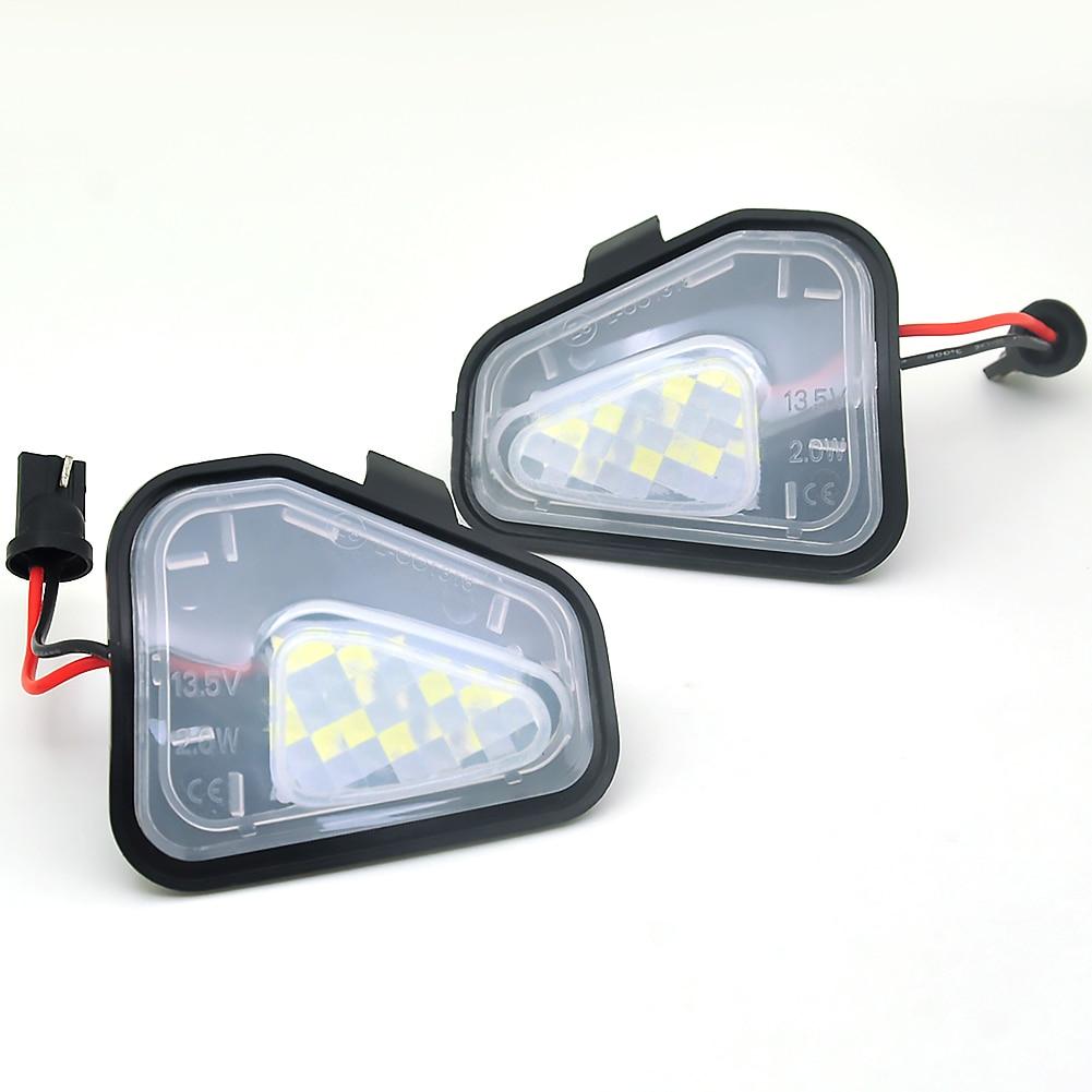 Do VW GOLF 5 GTI V MK5 Jetta Passat B5.5 B6 Sharan Superb EOS LED Lusterko wsteczne Lampa podłogowa Lampa naziemna Światło powitalne