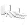 Wall Mount Air Conditioner Deflector Vent Deflector Universal Adjustable Angle Room Air Conditioner Prevent Blowing