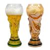 2 Pièces Verre à Bière Troisième de Football, Verre de Célébration de Football pour le Jour de Match, Capacité 500ml Vaisselle de Fête de Football pour Fêtes BBQ Bar Maison