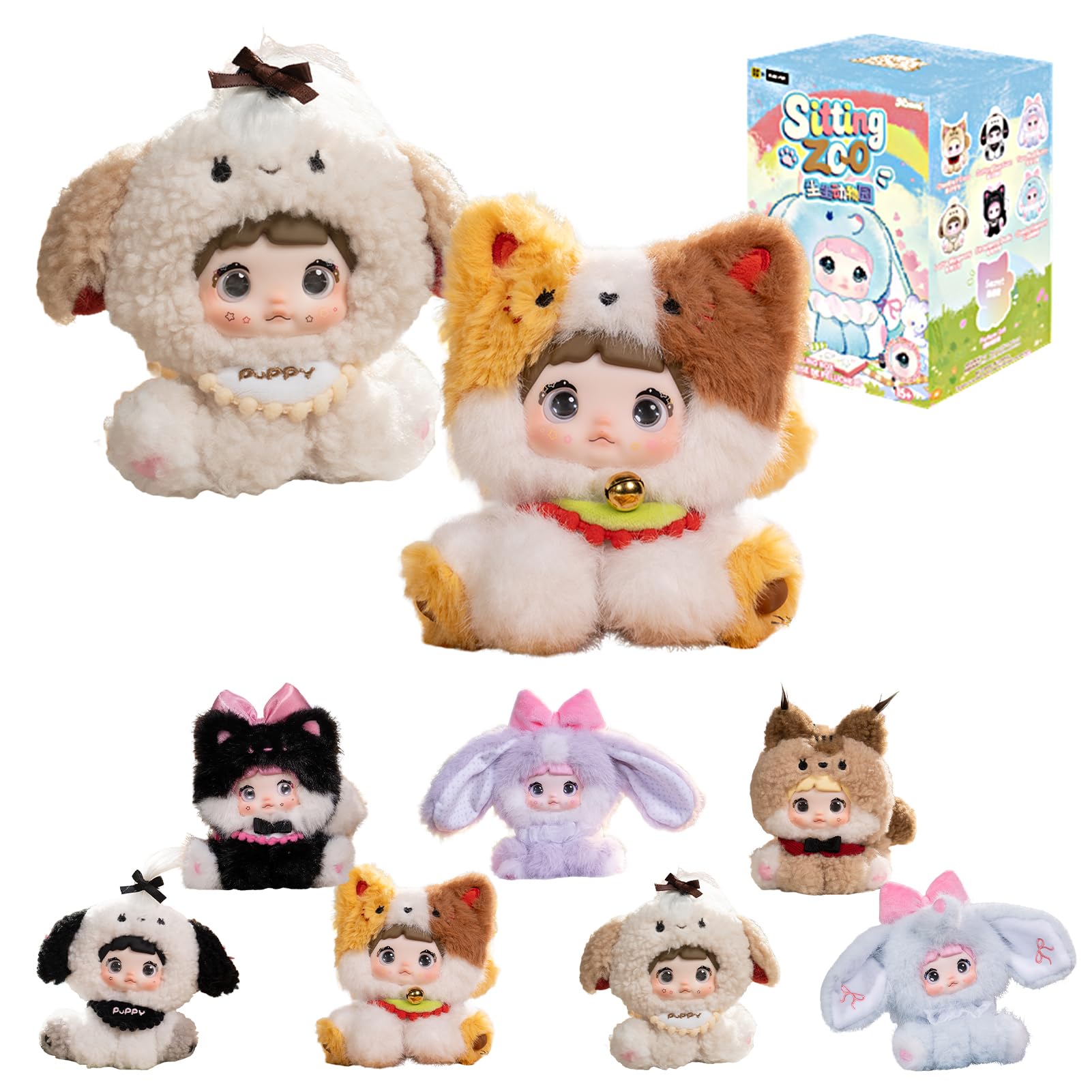 

TOP TOY Серия Nommi Плюшевый Подвеска Гача Гача Сюрприз-бокс Фигурка Пластиковая Модель Премиум Игрушка Мягкий Винил Подарок на День Рождения Оригинальный Персонаж Рождество