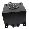 5 Gallon 20L Fuel Cell Tank with Cap Aluminum Alloy Black Fuel Cell for Hot Rod Street Racing Track