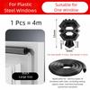 New TPE Door Seal Strip Bilateral Cold Proof Windproof Strip Flexible Card Slot Design Dustproof Strip Insulation Application