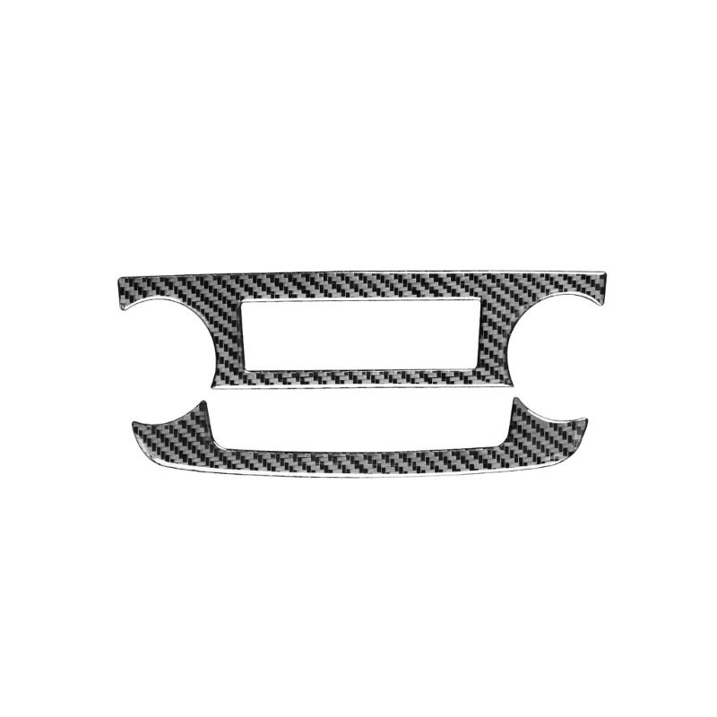 Stilvolles & Langlebiges Auto-Innenraumverkleidungs-Kit Carbonfaser-Lenkradabdeckung und Komplette Innenraumverkleidung Geeignet für 2007-2011