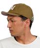 [Nakota] CORDUROY BALL HIKE CAP Short Brim Lightweight Free Size (L) Khaki/N Logo